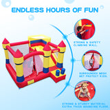 MK Bounce house bouncy castle inflatable bouncer with blower