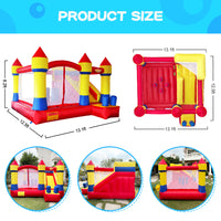 MK Bounce house bouncy castle inflatable bouncer with blower