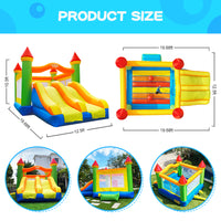MK Bounce house super dream dual slide bouncy castle