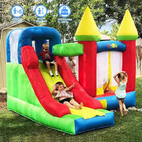 MK Bounce house bouncy castle combo slide