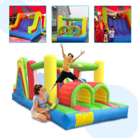 MK Bounce house inflatable obstacle course bouncer slide